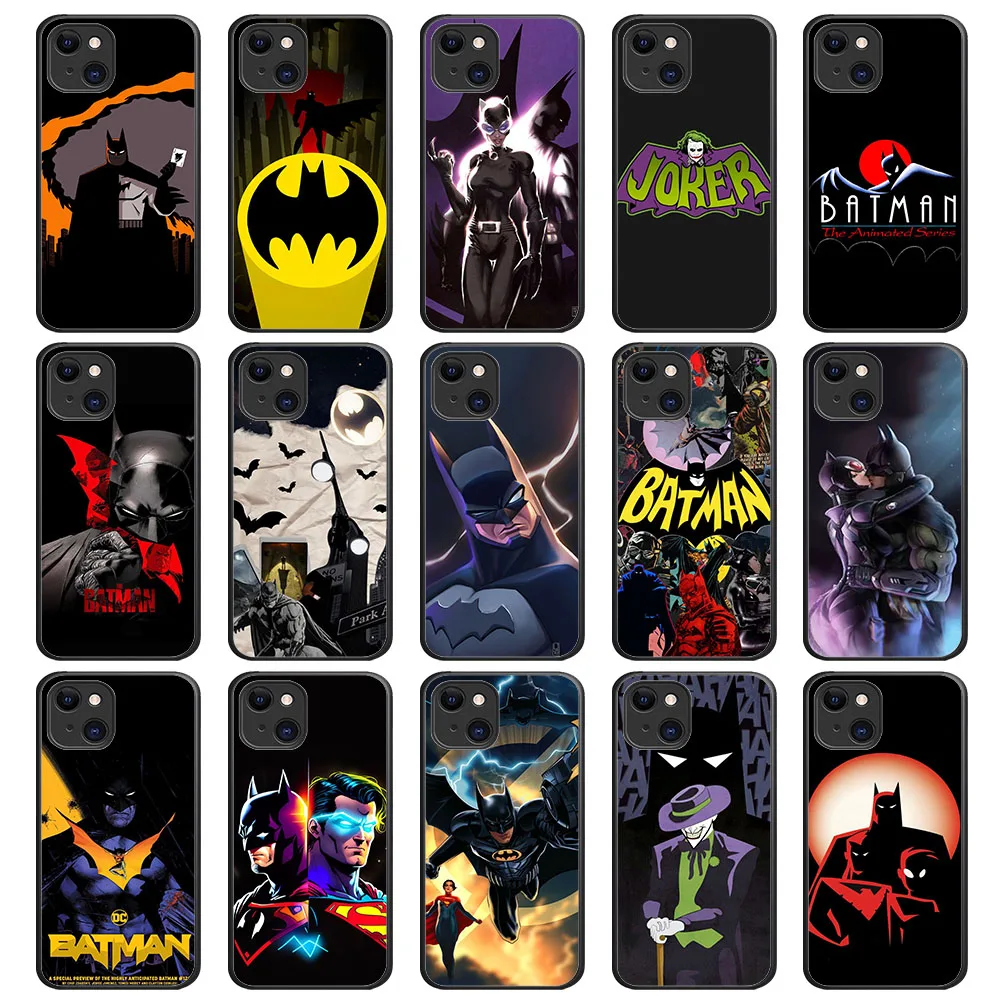 SK-67 The Dark Knight Silicone Case For OPPO Reno 5 5F 6 6Z 7 7Z 8 10 Find X3 X5 Neo Lite Pro