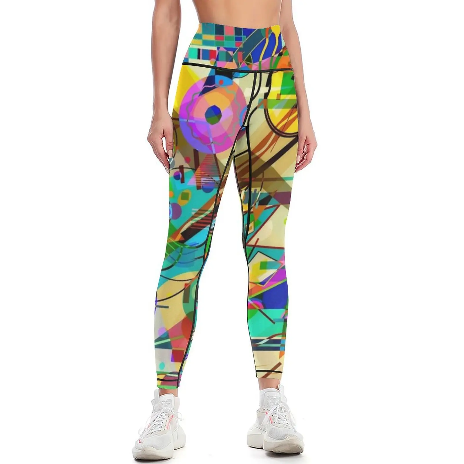 

Construction #10 Leggings Women sports sporty woman gym Sweatpants Womens Leggings