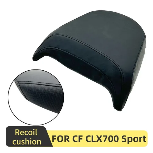 Imagen 2 del producto Para CF CL-X 700 700CLX 700CL-X motocicleta deportiva cojín de asiento impermeable de cuero completo asiento trasero súper suave