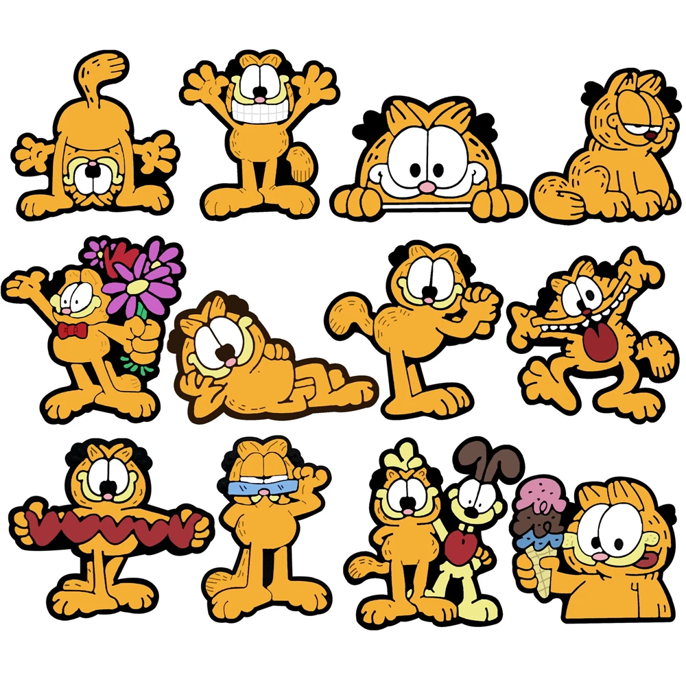 

16-100Pcs Cute Cat Shoe Charms For Bubble Slides Clog Sandals,PVC Shoe Decorations Accessories For Kids Birthday Party Gifts