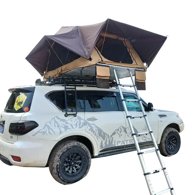 

Folding outdoor adventure camping tent truck roof tent car roof tent car roof camping