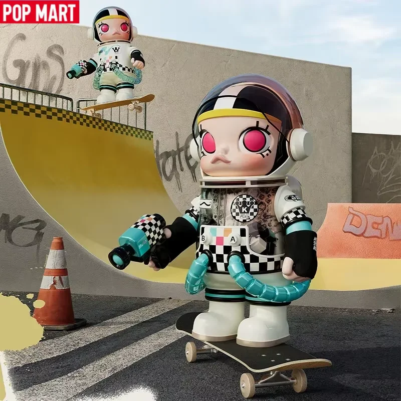 

POP MART MEGA SPACE MOLLY 400% серия VANS слепая коробка-Таинственная игрушка-фигурка домашний декор и настольное украшение подлинная коллекционная