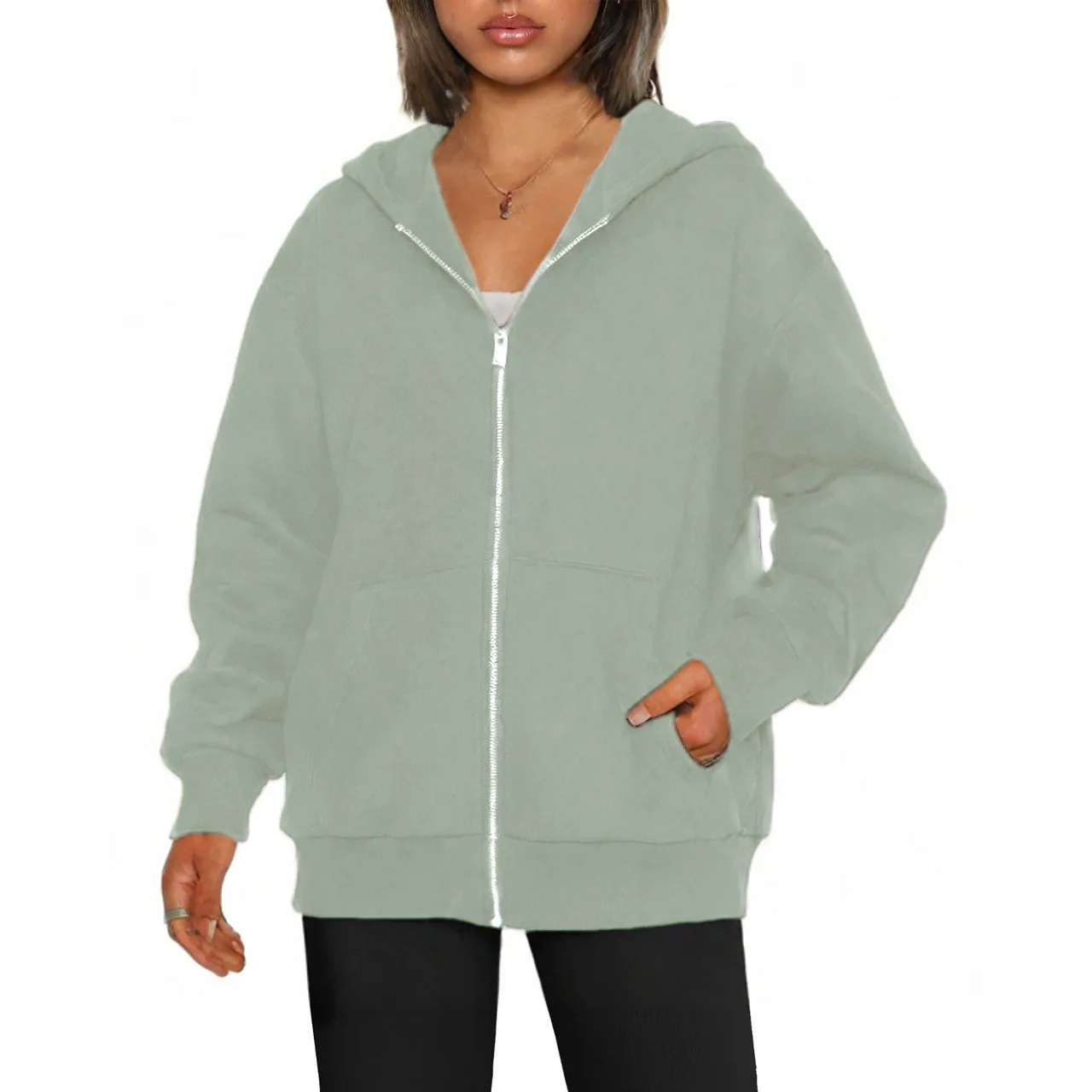 2025 سترة صوفية تهيمنة ملابس نسائية جديدة بأكمام كتف #2