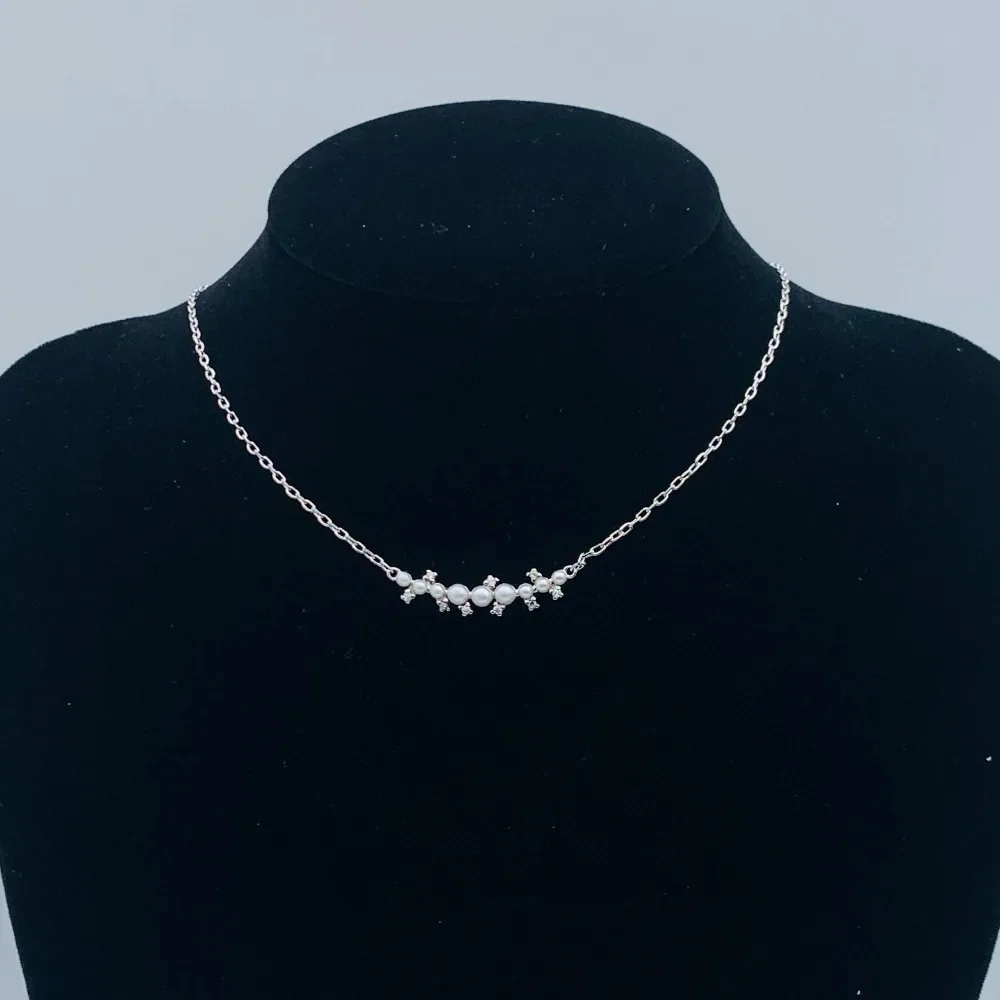 2025 موضة جديدة قلادة المرأة العنب الأبيض القزحية السكر مكعب قلادة #1