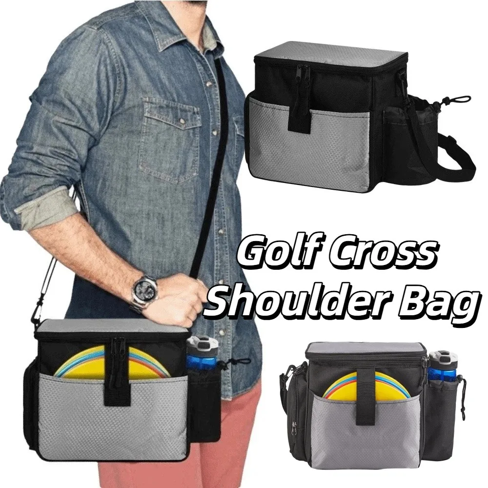 Waterproof Disc Storage Bag Large Capacity Portable Disc Golf Beginner Bag Durable Lightweight Disc Golf Starter Bag