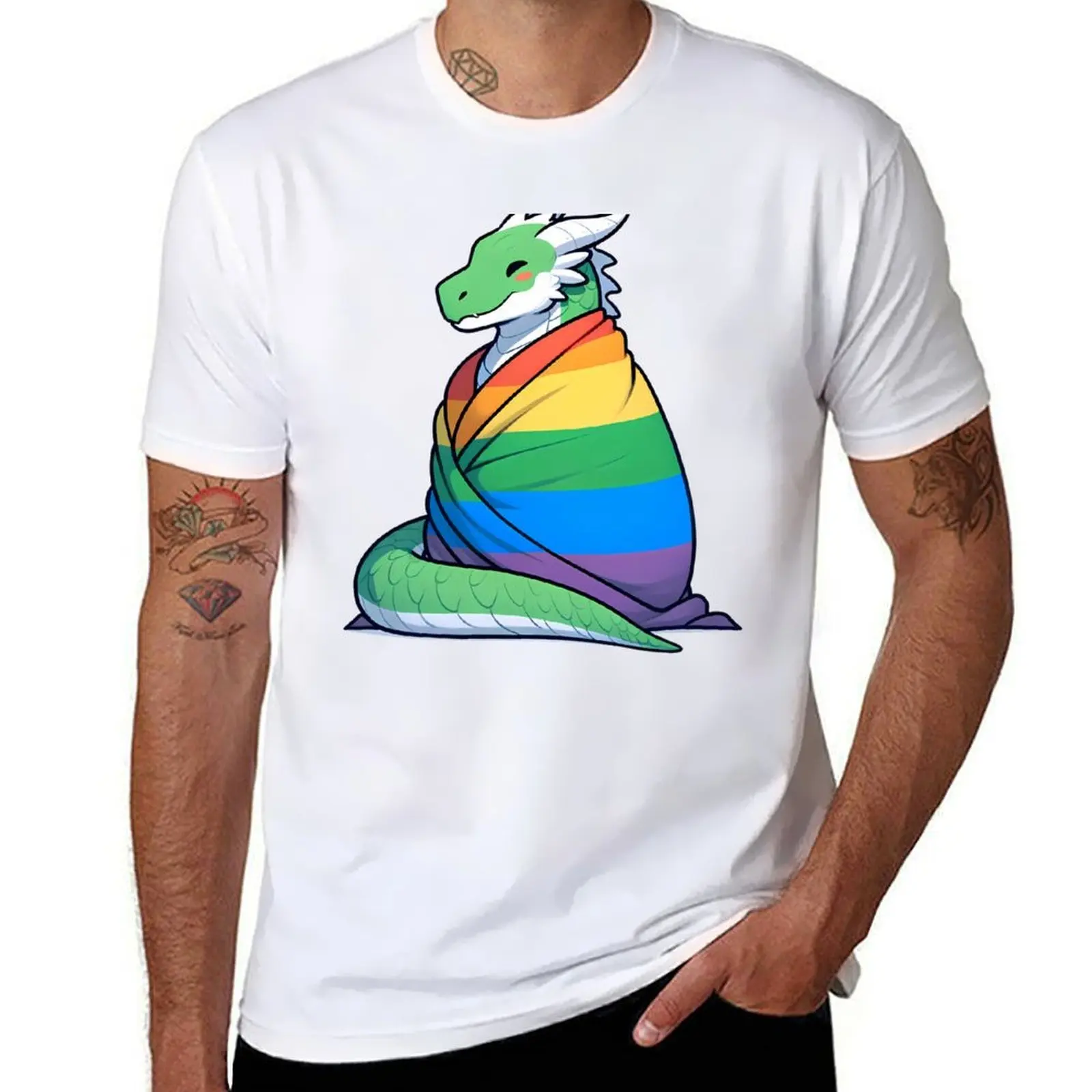

Comfy Womfy Scalie Pride Dragon LGBTQ Rainbow T-Shirt t shirts for man pack white printed t shirts for man T-Shirt