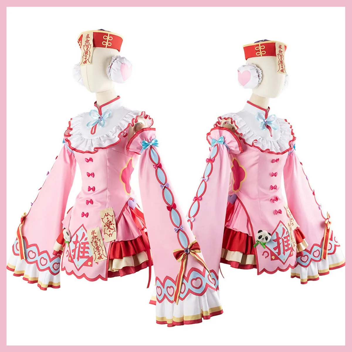 Spiel Umamusume: hübsche Derby Agnes digitale Cosplay Kostüm Zombie rosa Lolita Kleid Perücke Frau sexy schöne Halloween Party Anzug