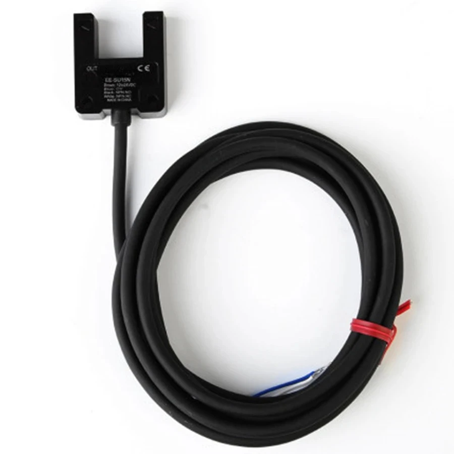U-Shaped Slot Photoelectric Switch EE-SU10 N SU10N SU15N Induction Limit Sensor NPN PNP NO NC 4 Wires 12V-24V 10mm 15mm 100mA