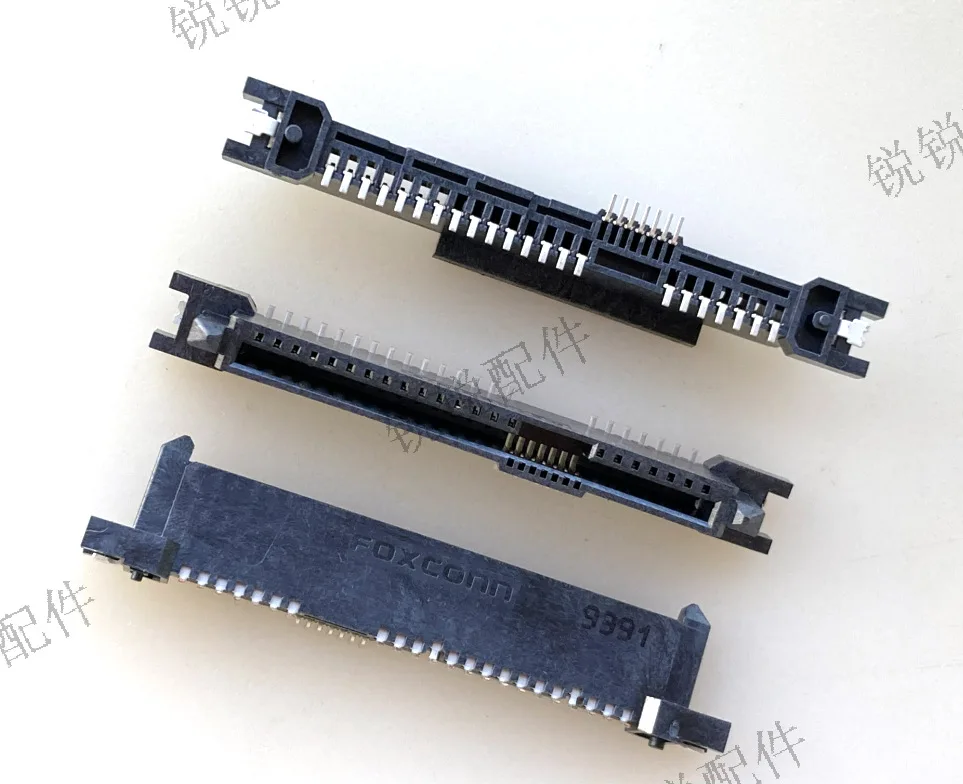 Fro Foxconn SAS 29P Female SMT Vertical SMD SATA Female Connector Interface Receptacle