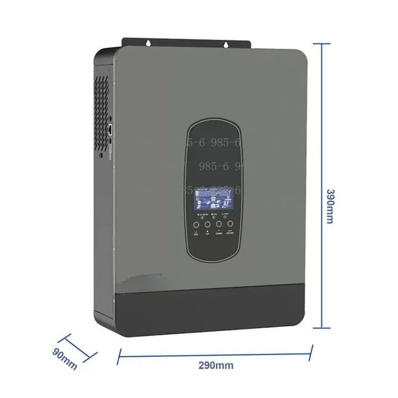 24V 48V DC to AC 220V 230V Off Grid Hybrid Solar Inverter 3000W 6200W 10200W With WIFI Monitoring - view 3