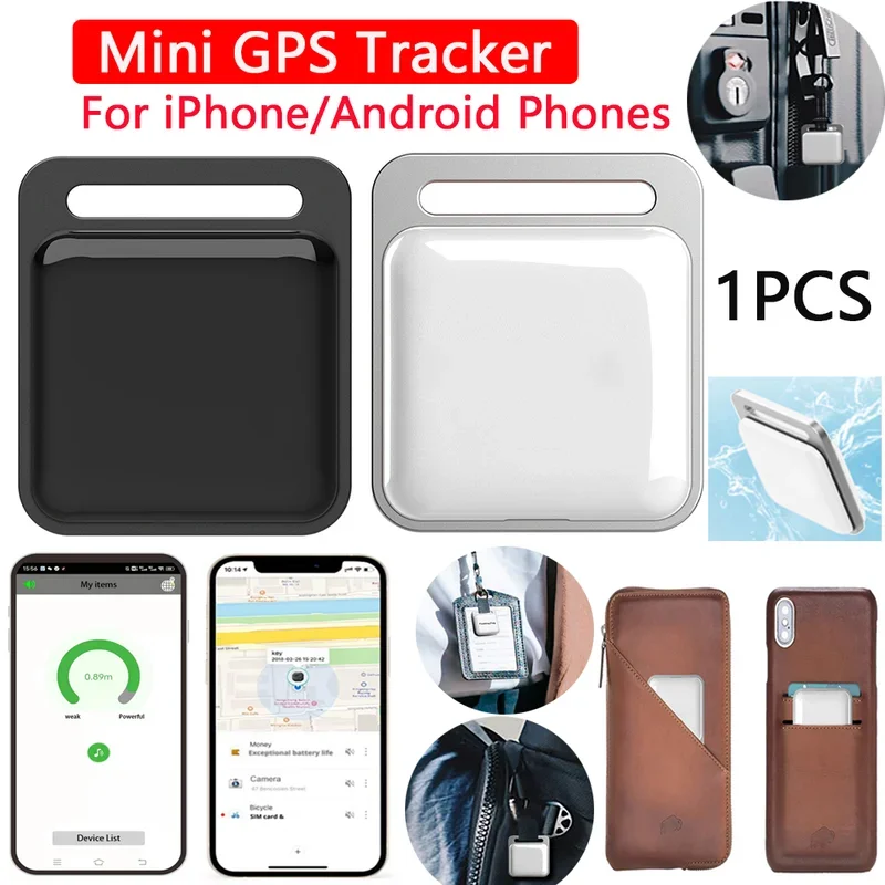 

Wireless Mini GPS Tracker Anti-lost Alarm Key Child Bag Wallet Finder Bluetooth APP GPS Record Smart Tag For iPhone Android