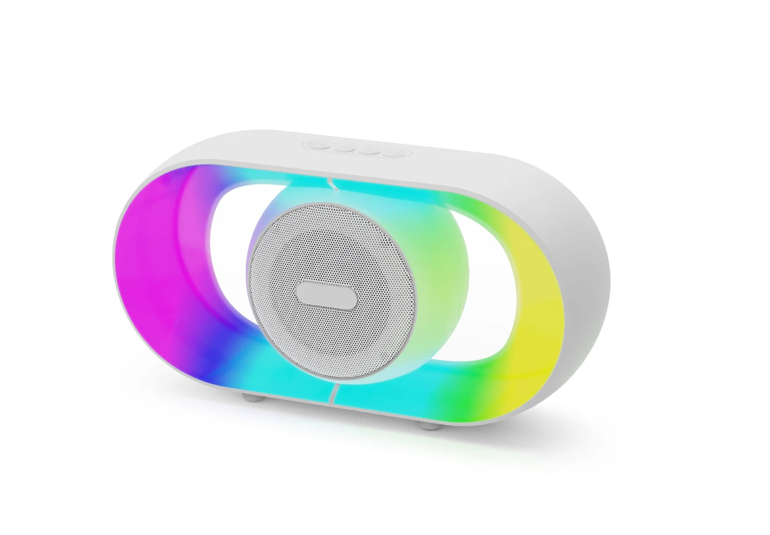 U8 Cool Outdoor Camping Desktop Atmosphere Night Light Bluetooth Speaker, Portable RGB Light Speaker