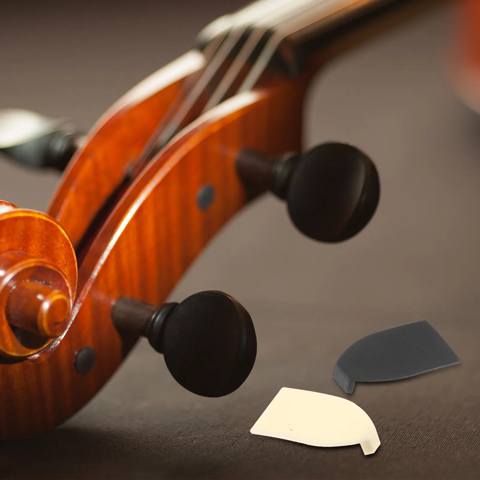 

Plastic Bow Tips Violin Fittings Durable Smooth Compatible Replacement Parts Long Service Life Student Musician Accessories