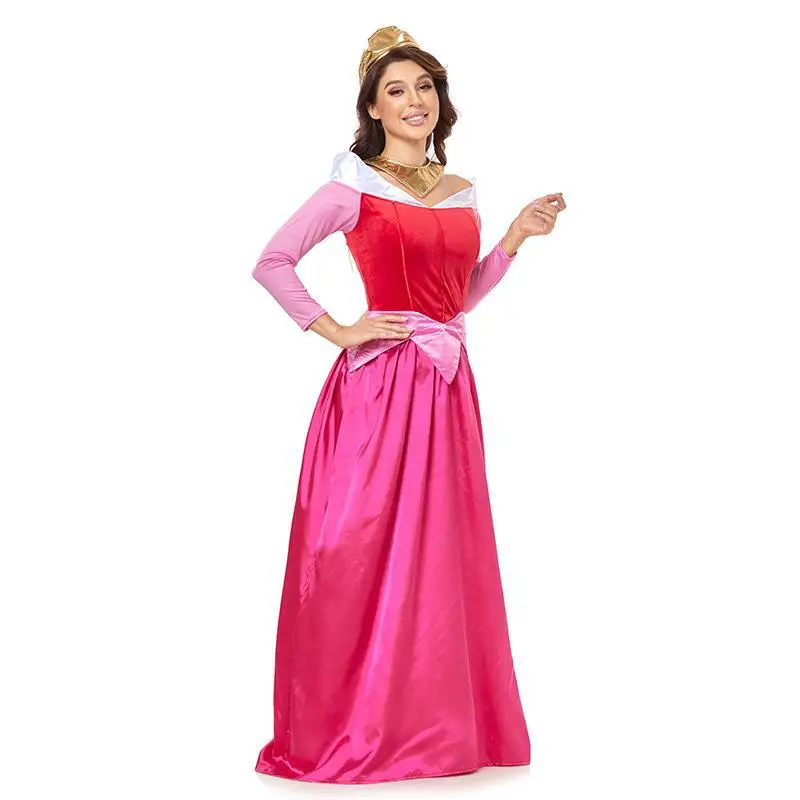 loween S Beau Princ Aurora Costume Dr Fairy T Gioca Abbigliamento per spettacoli teatrali Ele Traditiona femminile...