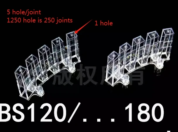 1250 hole Mindray Biochemical BS120 BS180 Colorimetric Cup Sample Cup Reaction Cuvette BS130 BS180 BS190 BS200 BS200E BS220