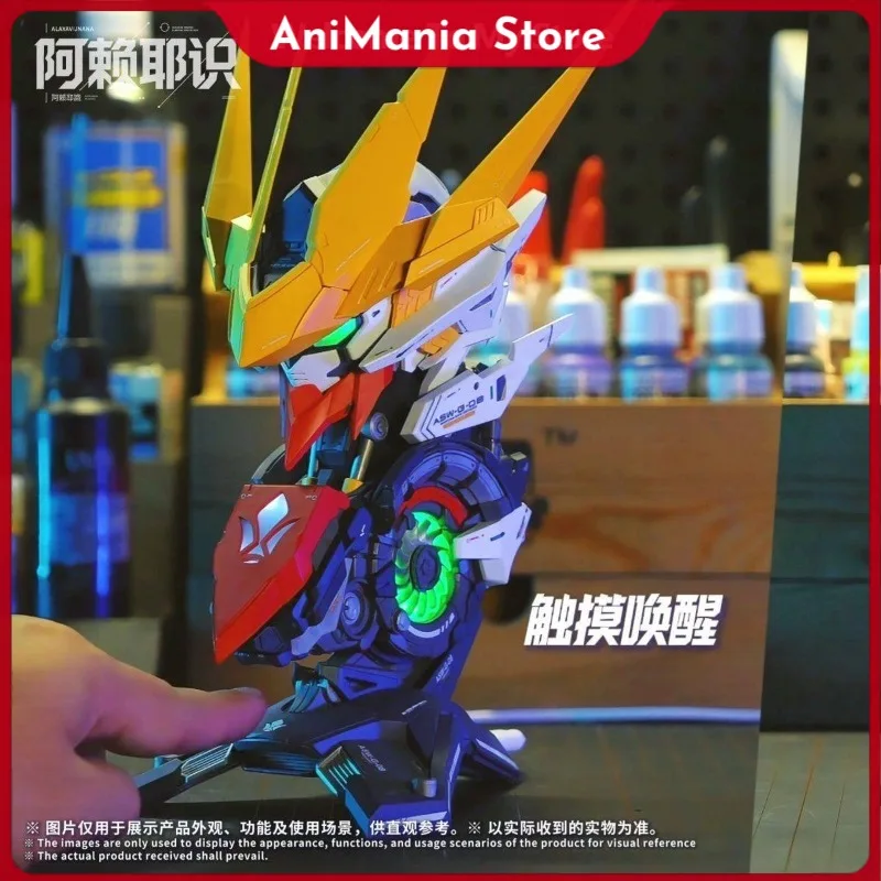 NIEUWE ALAYAVIJNANA Barbatos Buste Assembly Model Kit Lupus Rex Action Figure Multi Vorm RGB Licht Voice Afspelen Model Geschenken Speelgoed