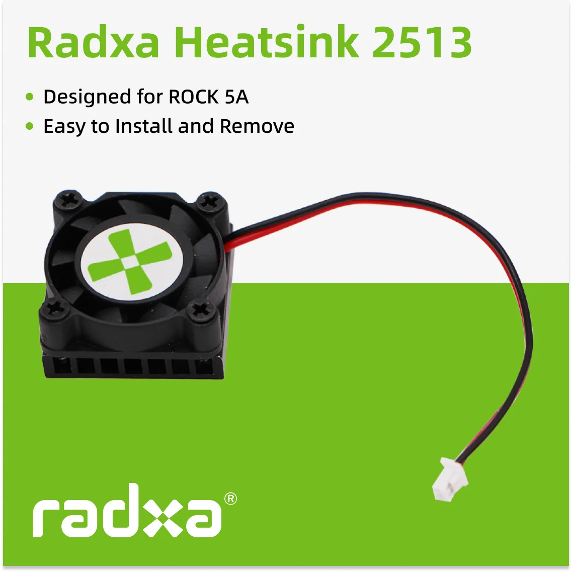 

Radxa Active Cooling Solution 2513