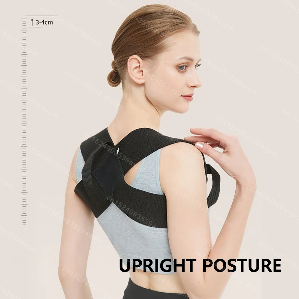 Posture Corrector Back Brace Clavicle Support Stop Slouching and Hunching Adjustable Back Trainer Unisex Correction Belt