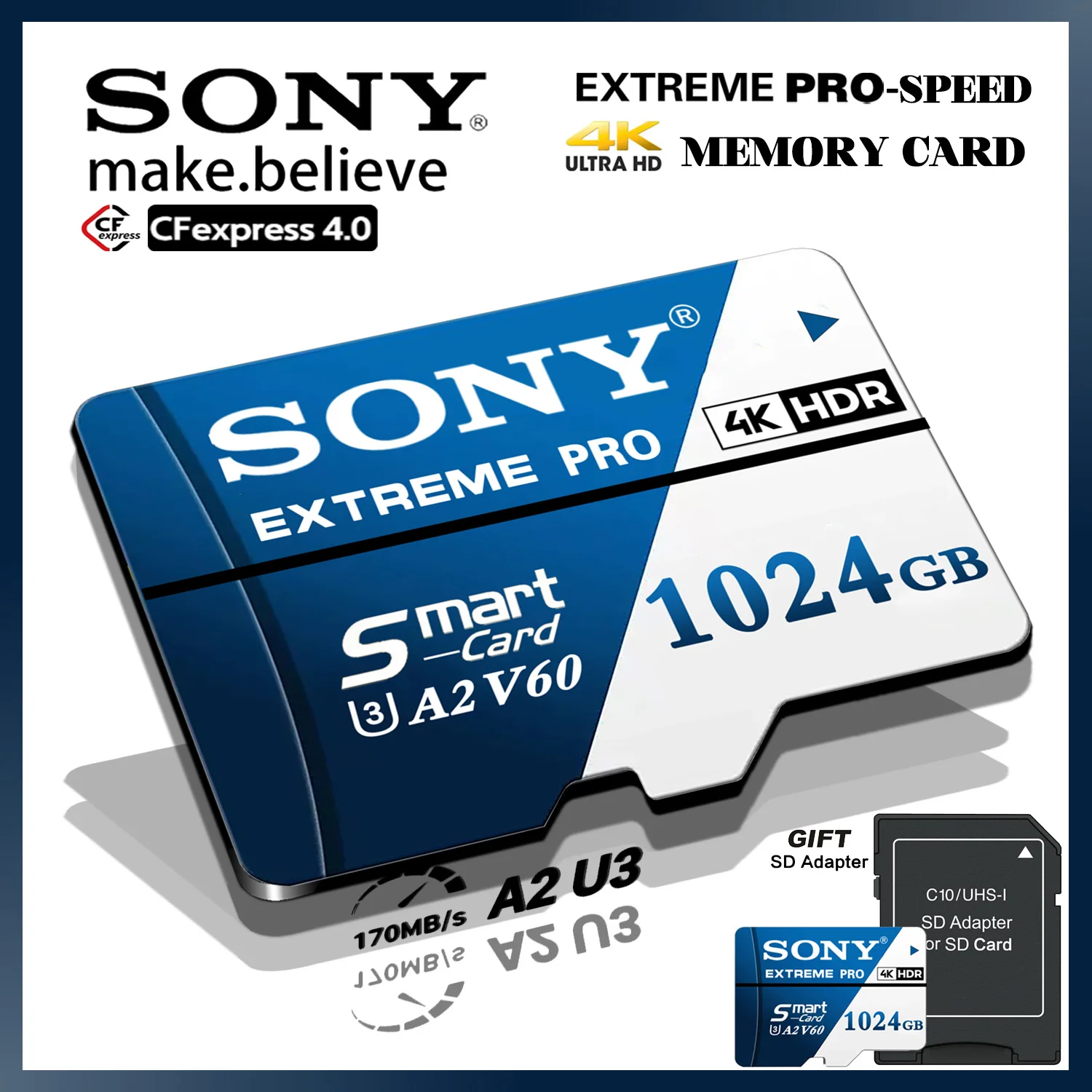 Sony Sd Memory Card…