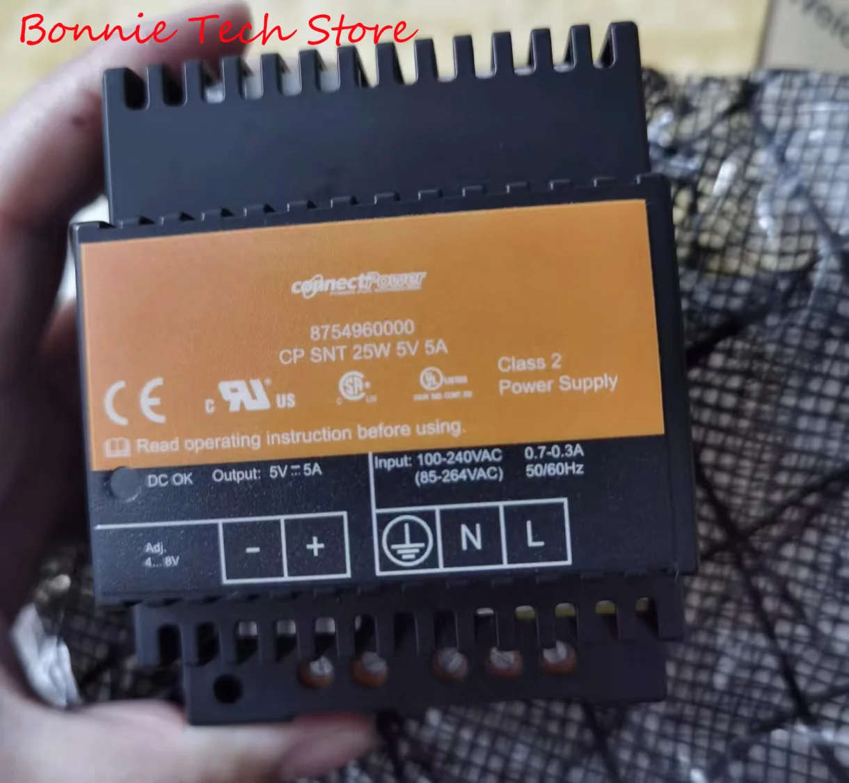 8754960000   para Weidmuller CP SNT 25W 5V 5A, unidad de fuente de alimentación, 5 V