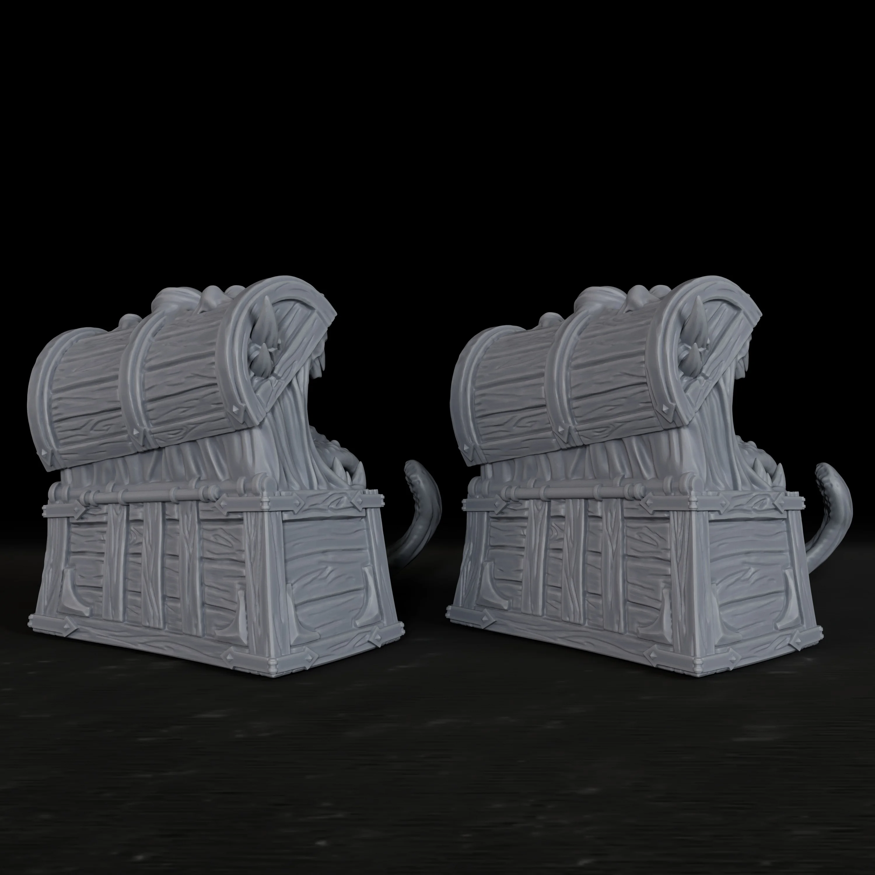 2 Miniaturas de Resina - Acces - Board Game Rpg reseña y precio