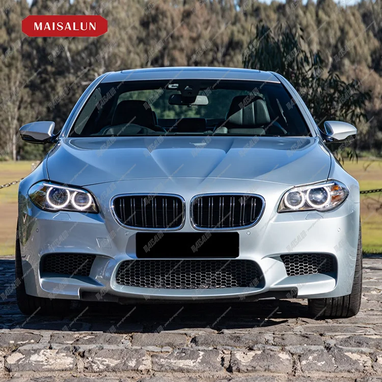 F10 M5 Style Body Kit Upgrade Front Rear Bumper Side Skirt Exterior Tuning Accessories