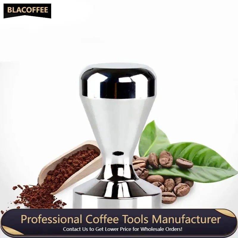 

Coffee Tamper 49/51/53mm Stainless Steel Hammer Press Tool Distributor Coffee Powder Hammer Tampers Machine
