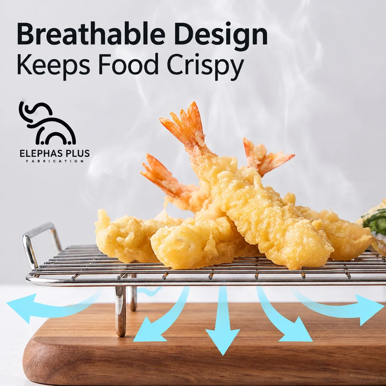 Stainless Steel Non-stick Cooling Rack BBQ Tray Baking Tray Grill Plate Barbecue Cooking Mesh Shelf