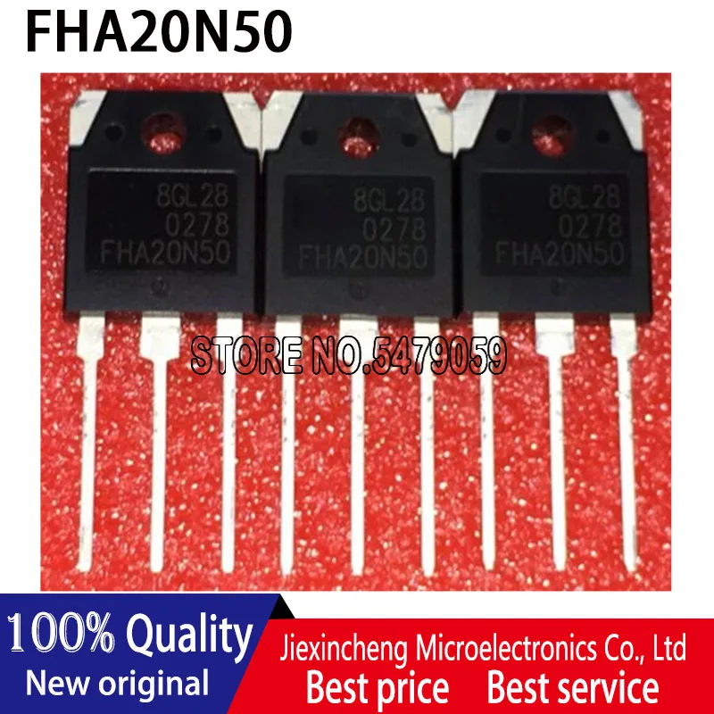 10 peças FHA24N50 24N50 FHA20N50 20N50 FHA40N50 40N50 TO-3P 500V 24A 20A 40A MOSFET Novo original