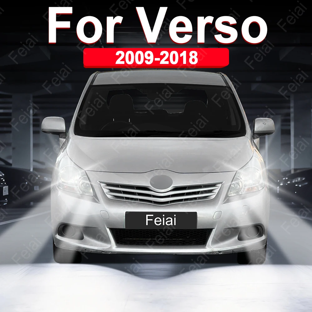 

Светодиодная лампа для фар Toyota Verso 2009-2018, аксессуары, светодиодные автомобильные фары, дальний и ближний свет