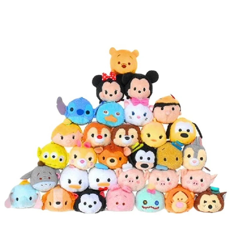 Tsum Plush Keychain Screen Cleaner Phone Holder Stackable Doll for Bag Decor Cute Gift for Fans Kids Collectible