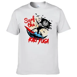 Surf The Kali Yugas Shirt 100% cotone camicia da uomo top