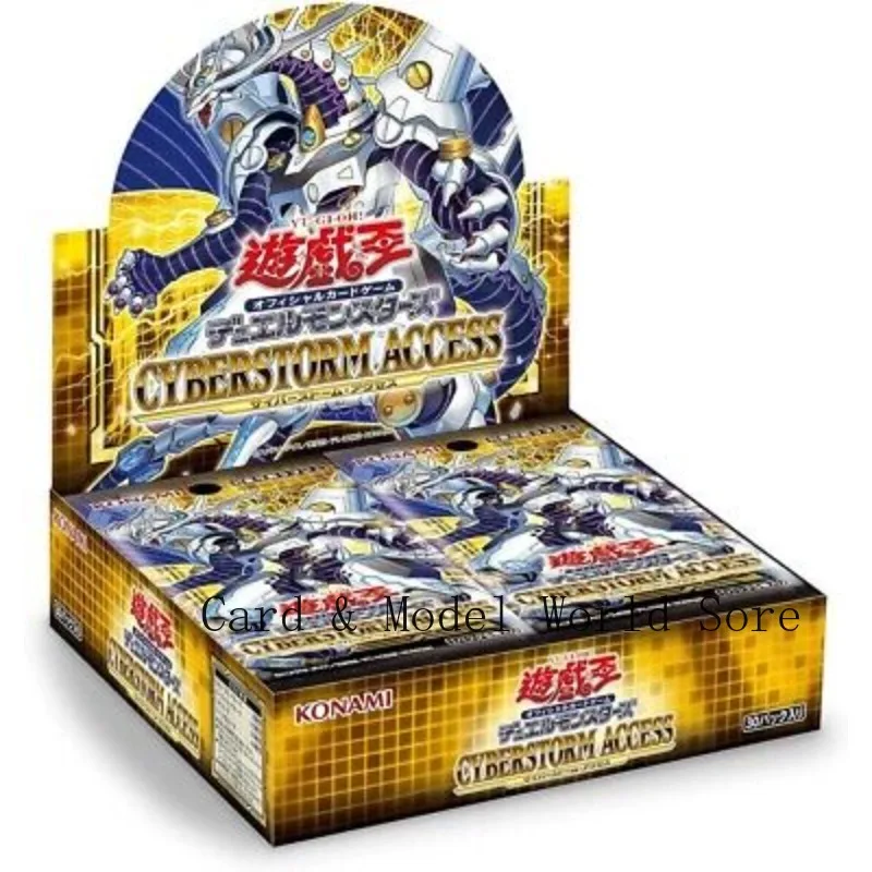 

YuGiOh, официальный Konami Cyberstorm доступ Booster Box, японский герметичный доступ