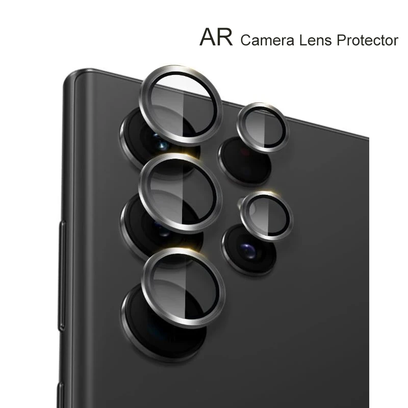 Blueo For Samsung Galaxy S25 Ultra Camera Lens Protector,Metal Anti Scratch Corning AR Glass Cover for Samsung S25Lens Protector