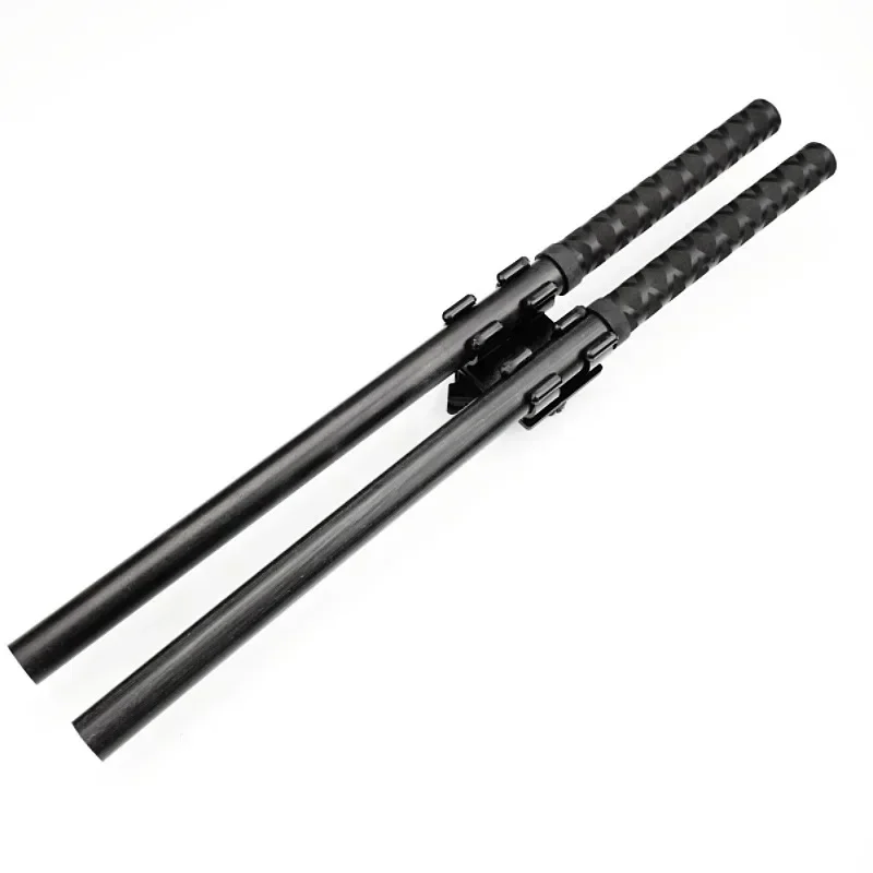 NEW 2pcs Philippine Short Stick Outdoor EDC Emergency Self Defense Stick With Cover Martial Arts Set #3