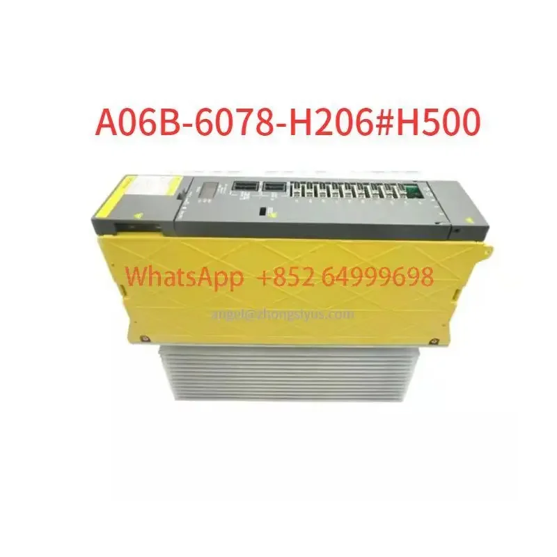 A06B-6078-H206#H500 Second hand spindle amplifier module  Servo Drive for CNC System Machine