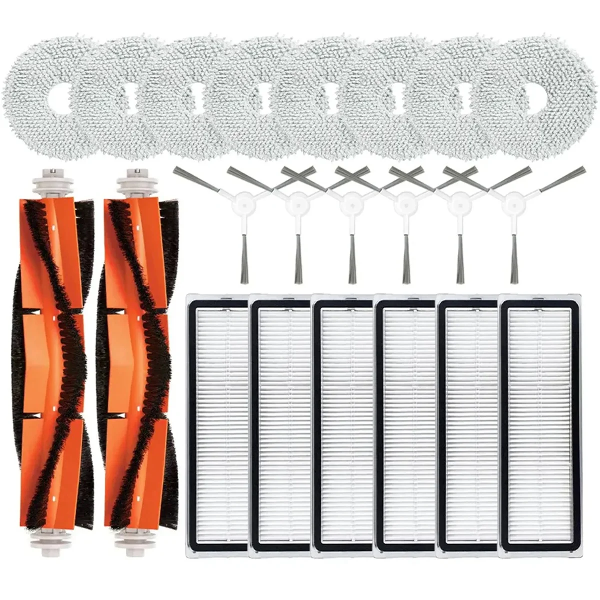 Accessoires pour aspirateur robot S10 + / S10 Plus, filtre Hepa, vadrouille, chiffon, gril, pièces de rechange