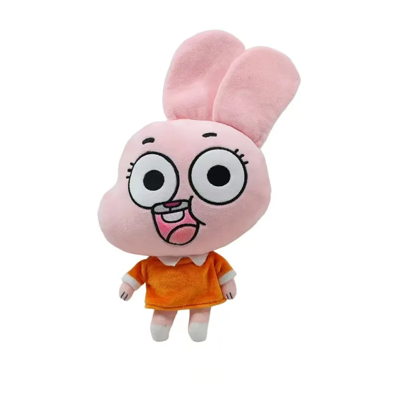 عالم جديد من غامبول داروين أفخم دمية الكرتون الموز جو أنيس ريتشارد نيكول بلوشي Kawaii لينة ديكور وسادة لعبة أطفال هدية