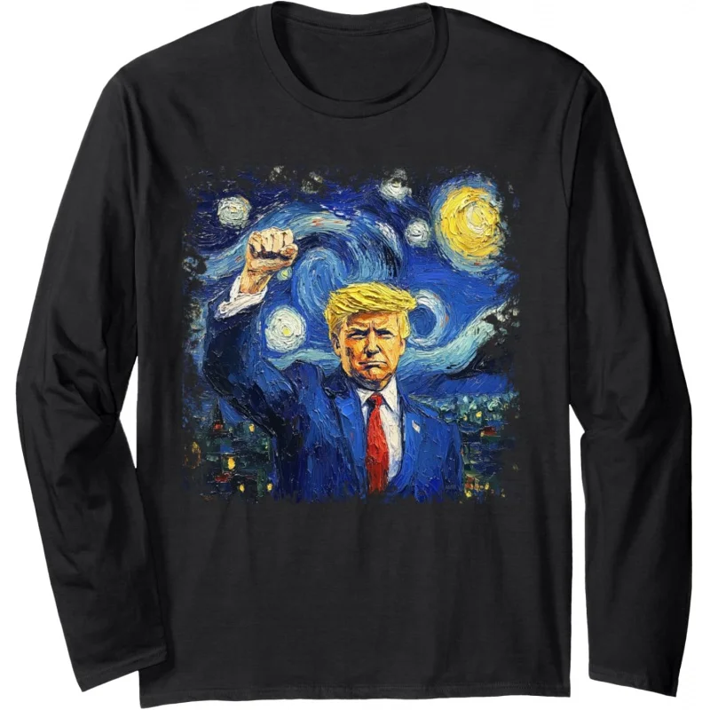 2025 TRUMP VICTORY STARRY NIGHT - election celebration hoodie