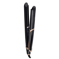 LCD Temperature Display Hair Straightener Negative Ion Steam Straightener Ceramic Hair Straightener