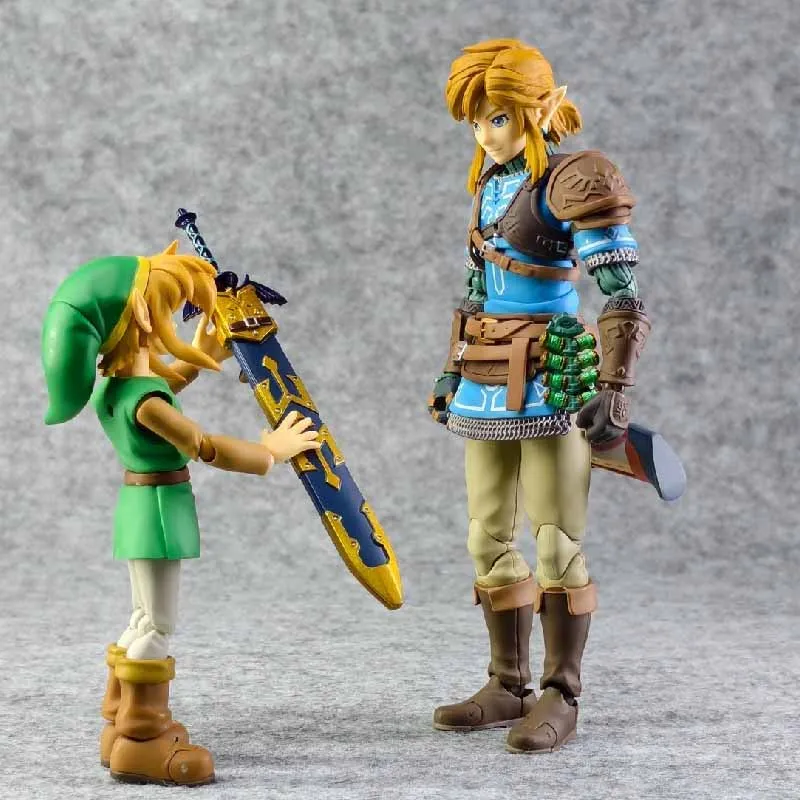 Max Originele figma Anime Figuur The Legend of Zelda: Tears of the Kingdom Link Action Figure Speelgoed voor jongens/meisjes