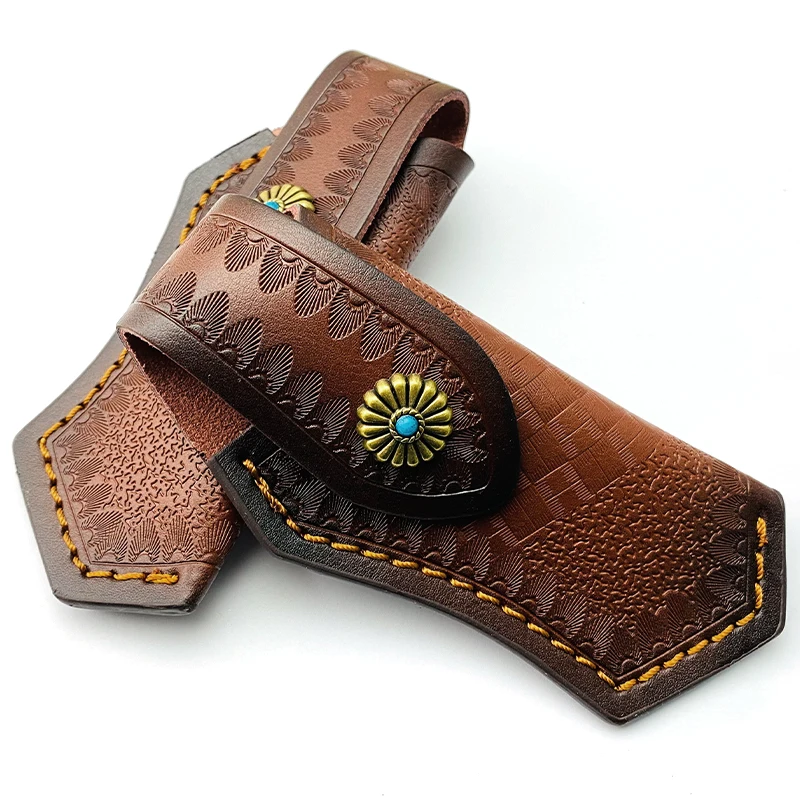 มีดสากล Cowhide พับมีดชุด