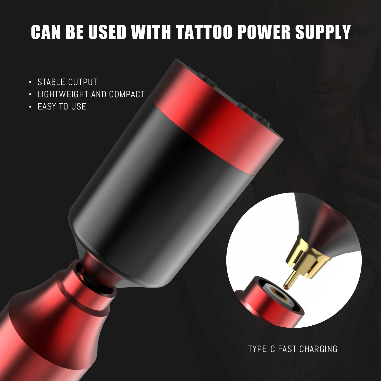 New Tattoo Kit Power Pen Motor Tattoo Machine Set Tattoo Pen Set Professional Motor Tattoo Machine Tattoo Set Tattoo Machine