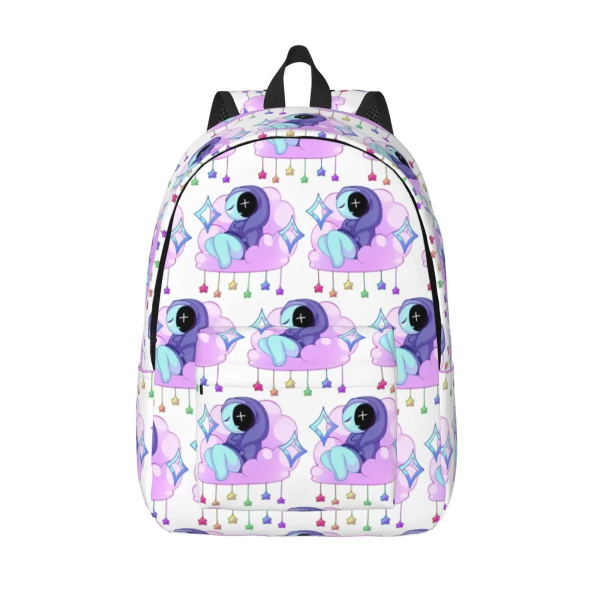 حقيبة ظهر Sleepy Astro Dandys World للطلاب في المدارس الثانوية المتوسطة حقيبة كتب للمراهقين من القماش حقيبة نهارية رياضية #1