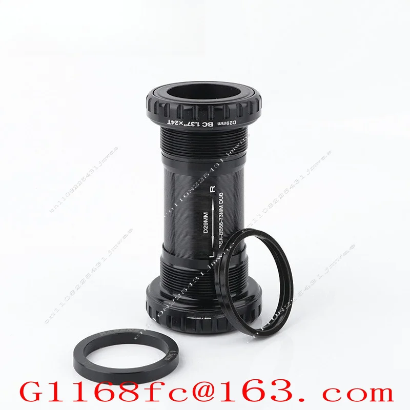 Threaded 29mm Mountain, Road Bike, Ceramic BC1.37 Screw in Steel Bearing, Central Axis