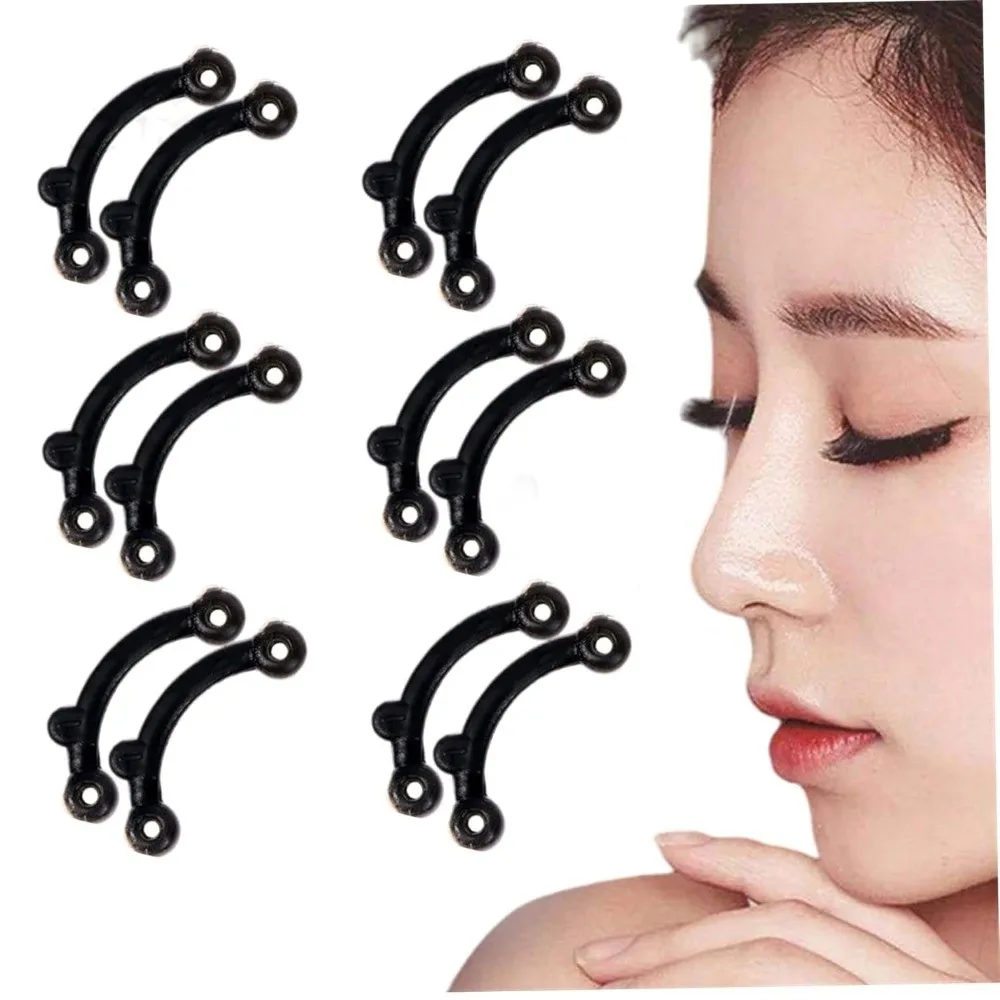 

Invisible Nose Shaper 3 Size Pain Free Nose Clip Corrector Elastic Soft Nose Shaping Clip Clipper for Adults Teens Beauty Tools