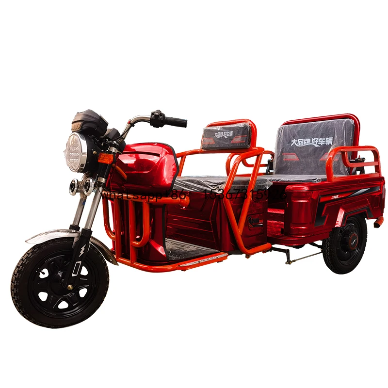 

Three Wheel With Fat Tire Cheap Electric Tricycle 4 Wheel Car Made in China for Cargo Solar