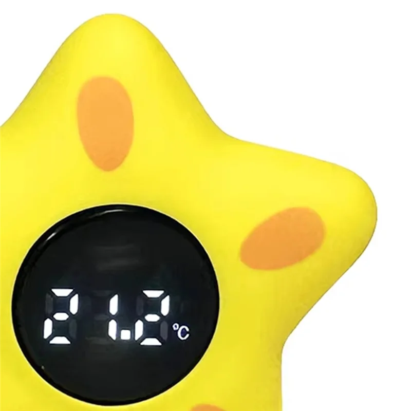 

DELAM-Electronic Water Temperature Gauge Yellow Pentagram, IP67 Waterproof Quick & Accurate Measurement