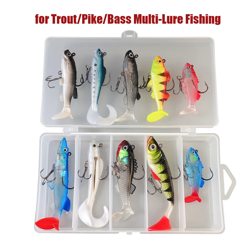 

Приманка для рыбы с Т-образным хвостом, черви, искусственная силиконовая мягкая приманка, приманка для окуня, щуки, рыбы, воблер для форели/щуки/баса