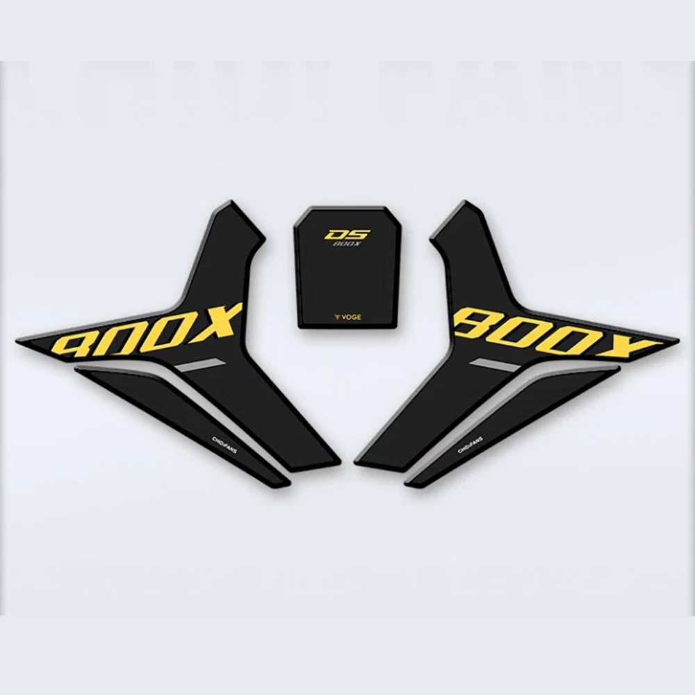 For VOGE DS800X DSX800 DSX 800 DSX Motorcycle Decoration 3MM Thick Rubber Fuel Tank With Anti Slip Film Accessories